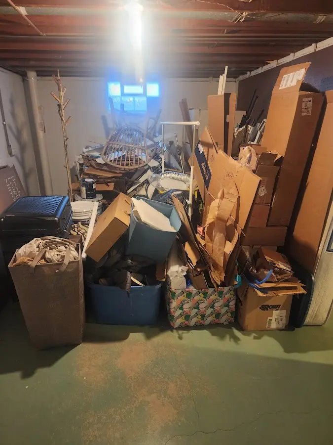 Roll-off dumpster container at job site for Construction Dumpster Rental in Surfside